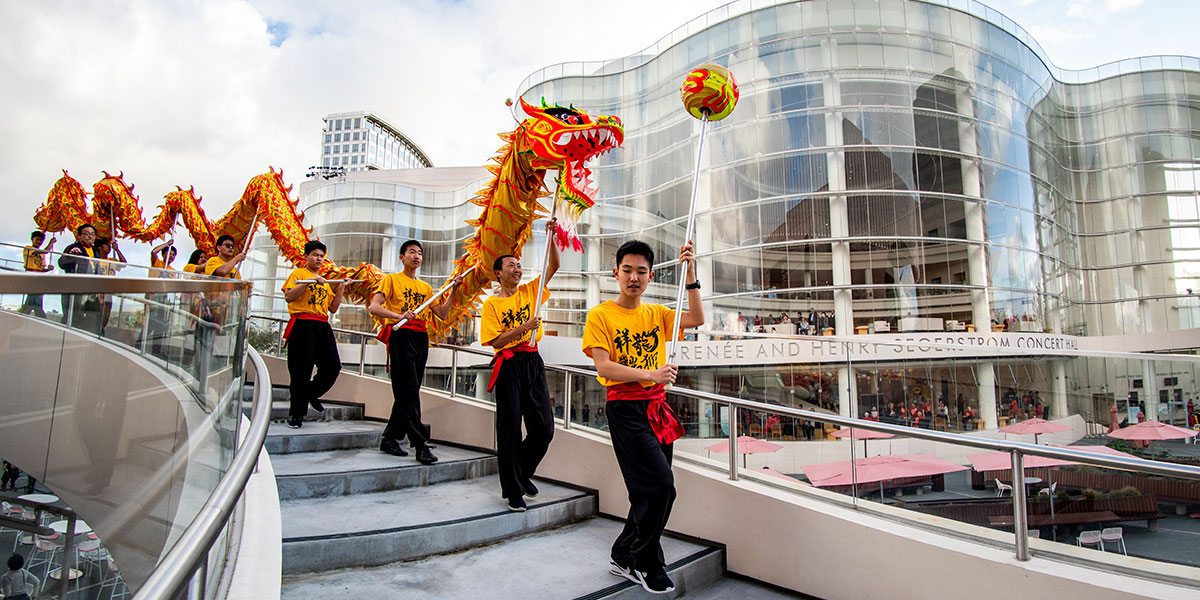 Pacific Symphony Dragon Dancers