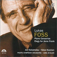 Pacific Symphony album Lukas Foss: Piano Concertos