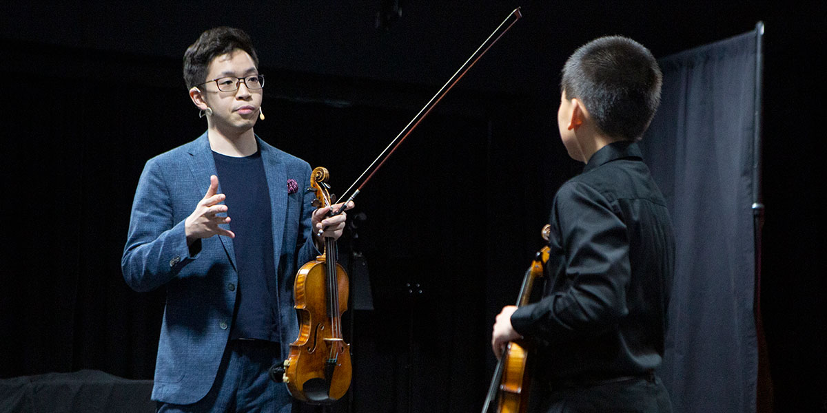 Pacific Symphony Masterclass with Paul Huang