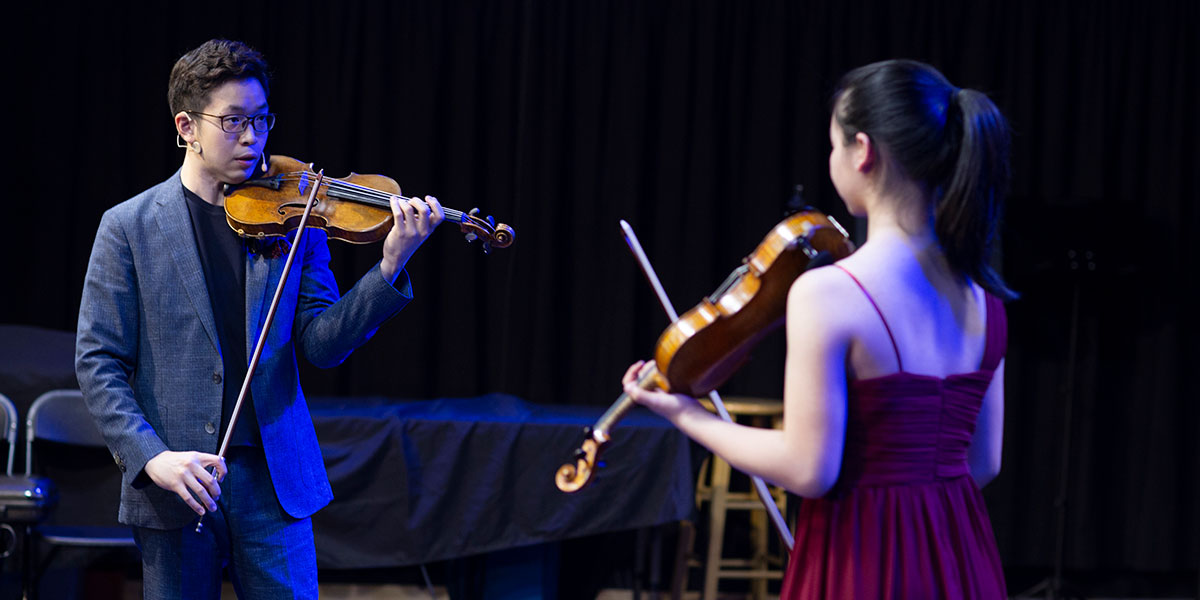 Master Class with violinist Paul Huang