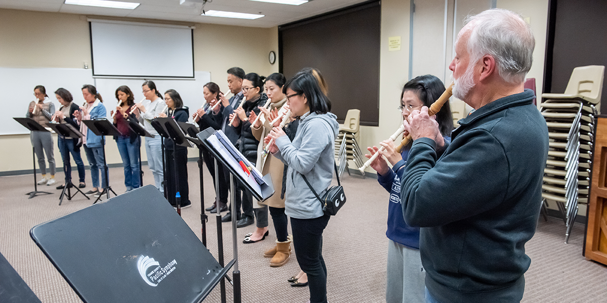 Pacific Symphony SFG Adult Music Class