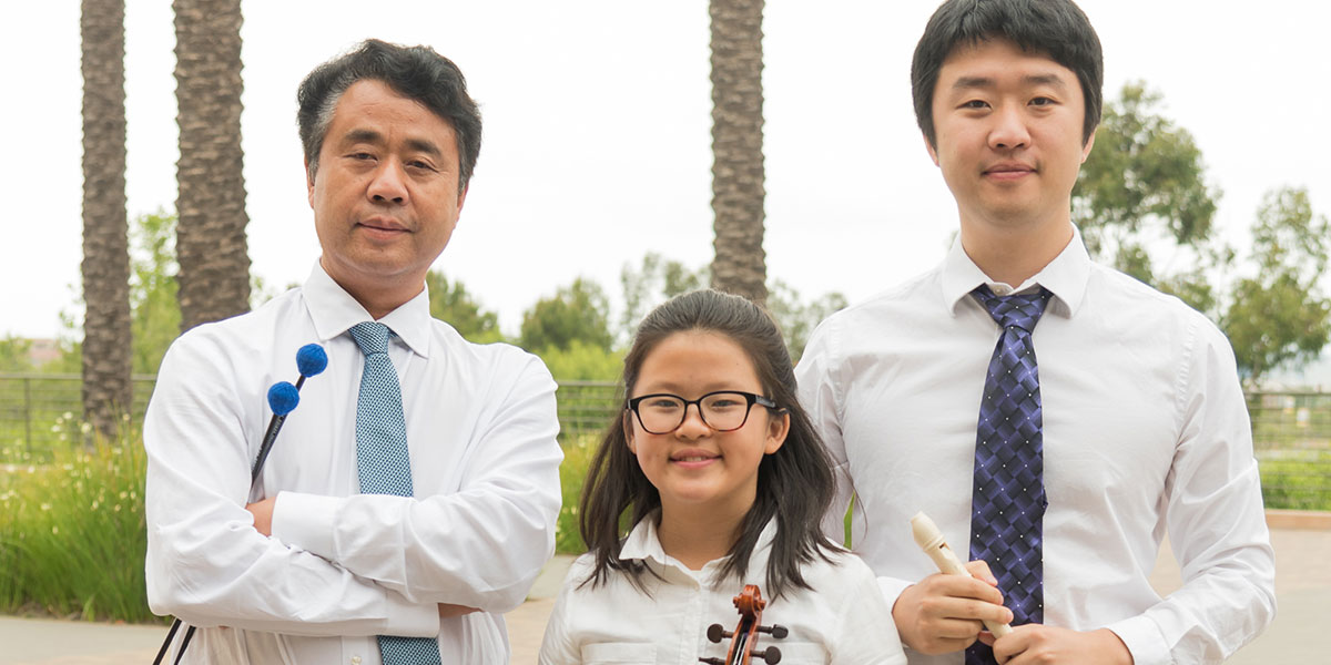 Pacific Symphony Strings for Generations participants