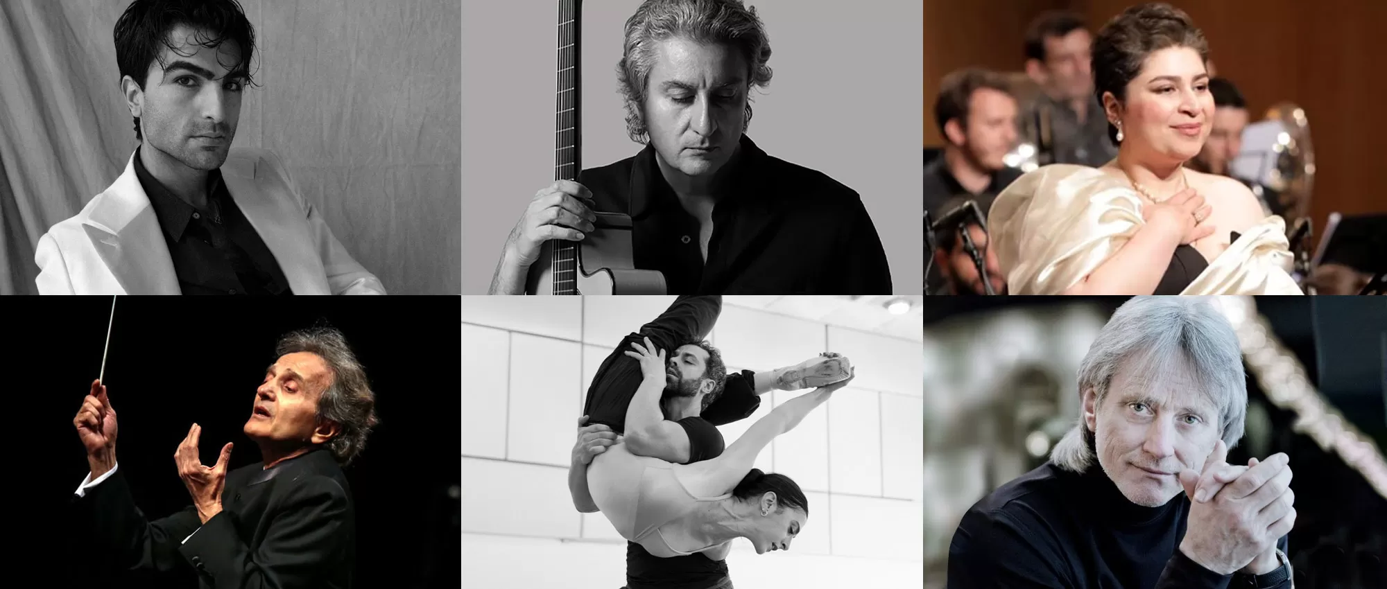 Haft-Sin table at a Nowruz concert