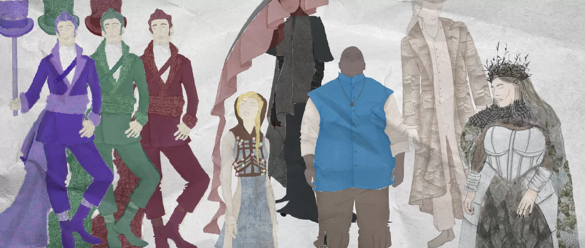 Illustration of the lead chaacter Turandot