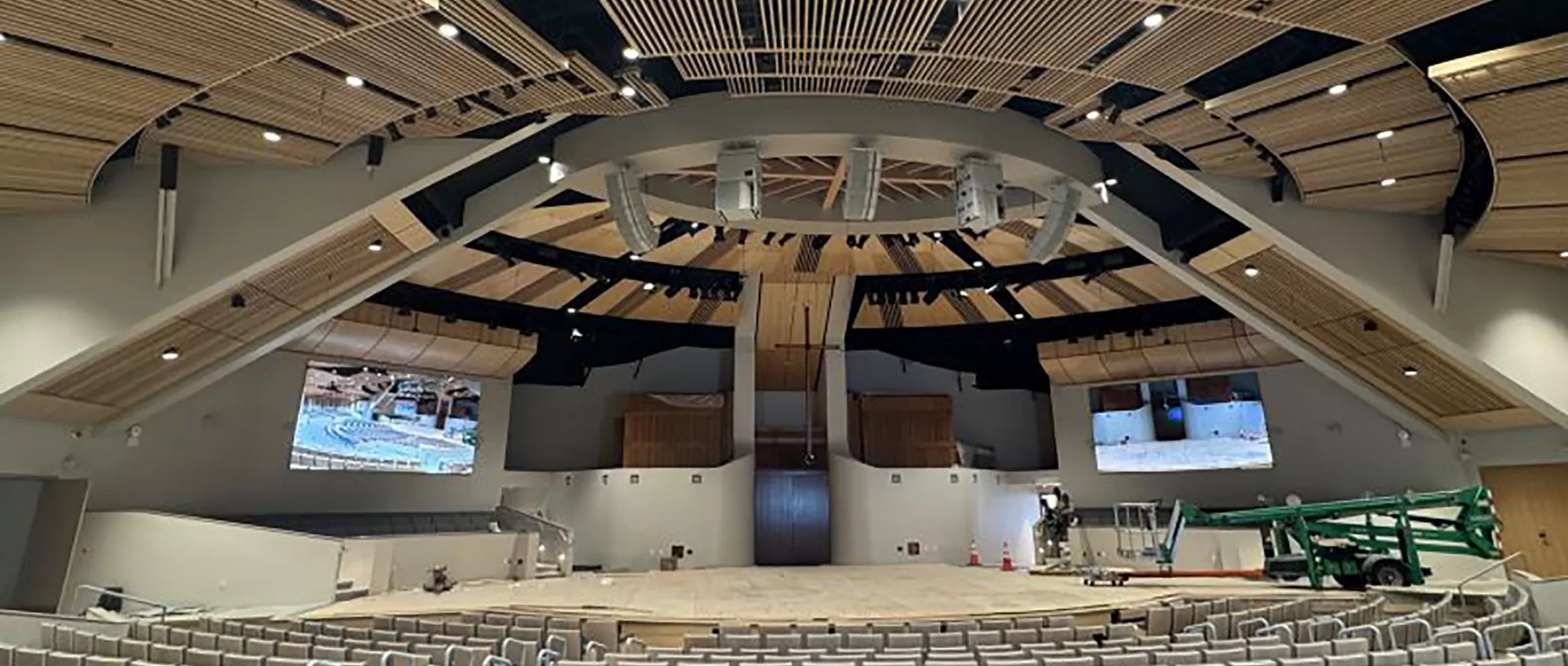 The new concert hall at Concordia University
