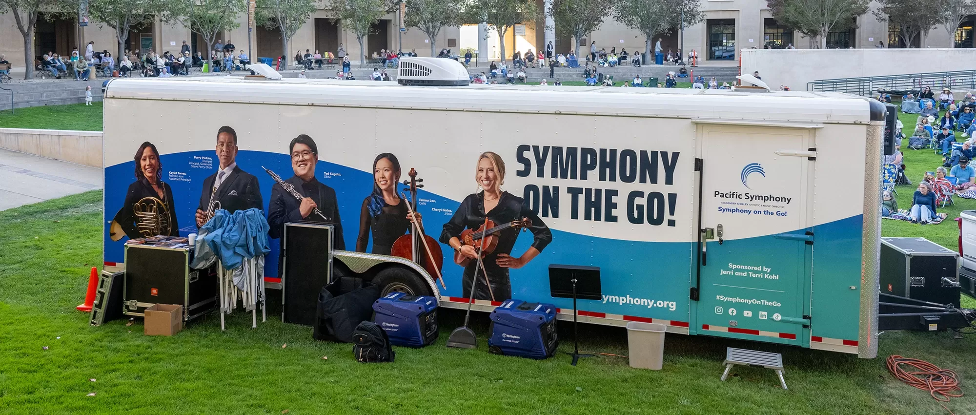 Symphony on the Go mobile stage