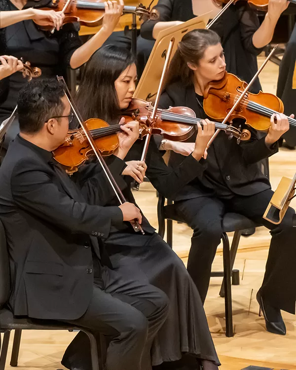 Pacific Symphony strings