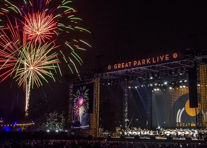 Fireworks at Great Park Live