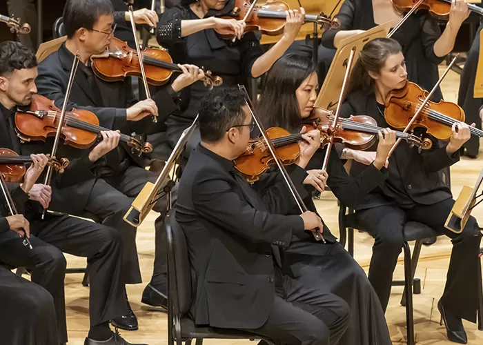 Pacific Symphony strings